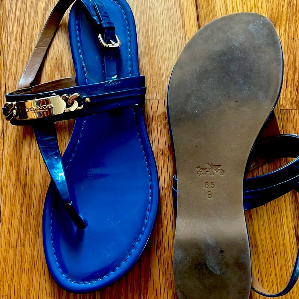 Coach women’s shoes worn but still has plenty of life